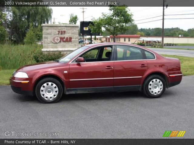 2003 Volkswagen Passat GL Sedan in Colorado Red Pearl