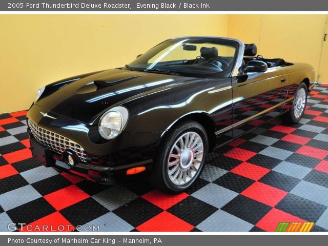 2005 Ford Thunderbird Deluxe Roadster in Evening Black