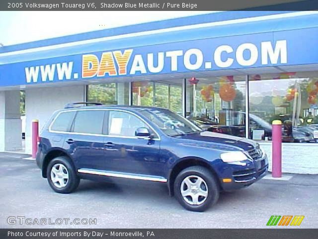 2005 Volkswagen Touareg V6 in Shadow Blue Metallic