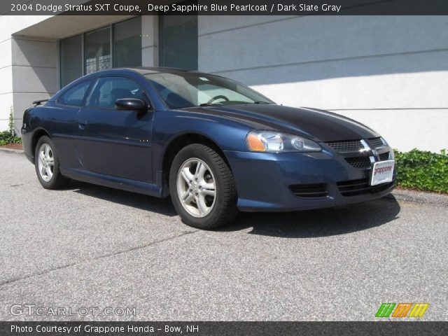 2004 Dodge Stratus SXT Coupe in Deep Sapphire Blue Pearlcoat