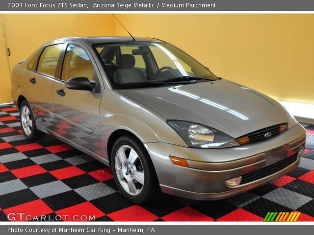 2003 Ford Focus ZTS Sedan in Arizona Beige Metallic