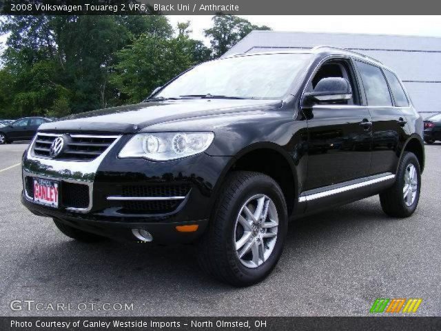 2008 Volkswagen Touareg 2 VR6 in Black Uni