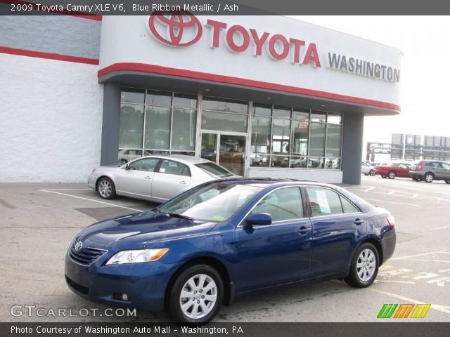 2009 Toyota Camry XLE V6 in Blue Ribbon Metallic
