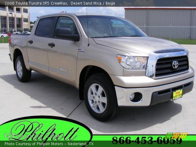 2008 Toyota Tundra SR5 CrewMax in Desert Sand Mica