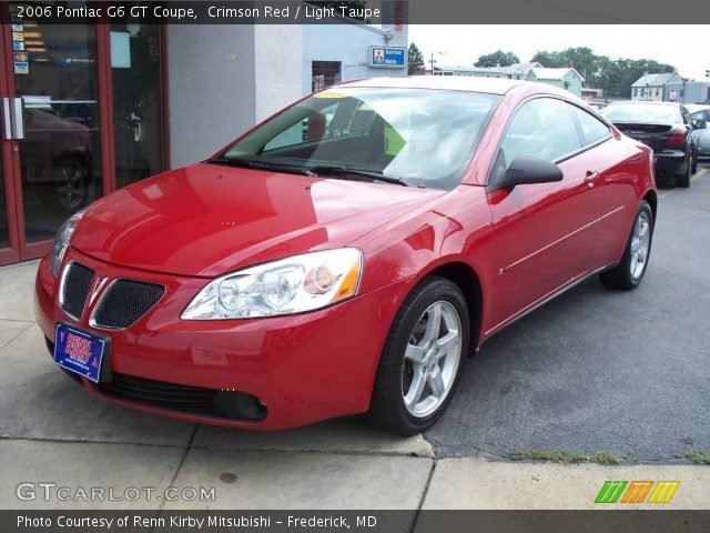 2006 Pontiac G6 GT Coupe in Crimson Red