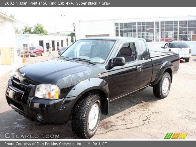 2002 Nissan Frontier SC King Cab 4x4 in Super Black