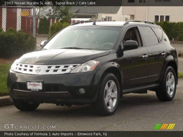2003 Nissan Murano SL AWD in Super Black
