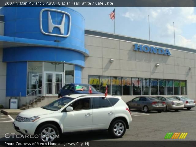 2007 Nissan Murano S AWD in Glacier Pearl White