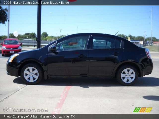 2008 Nissan Sentra 2.0 in Super Black