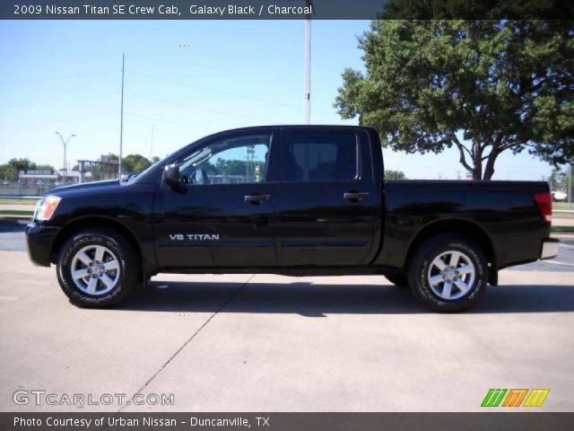 2009 Nissan Titan SE Crew Cab in Galaxy Black