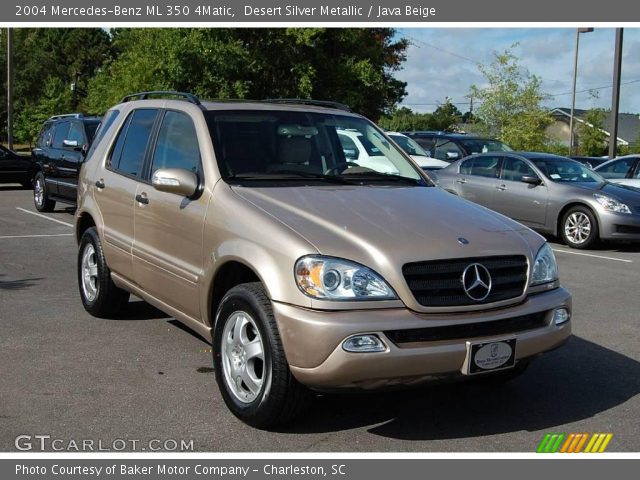 2004 Mercedes-Benz ML 350 4Matic in Desert Silver Metallic