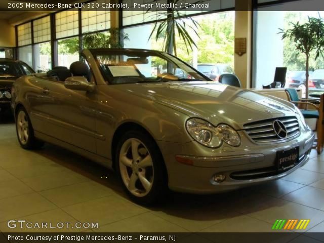 2005 Mercedes-Benz CLK 320 Cabriolet in Pewter Metallic