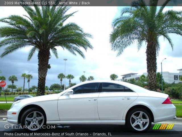 2009 Mercedes-Benz CLS 550 in Arctic White