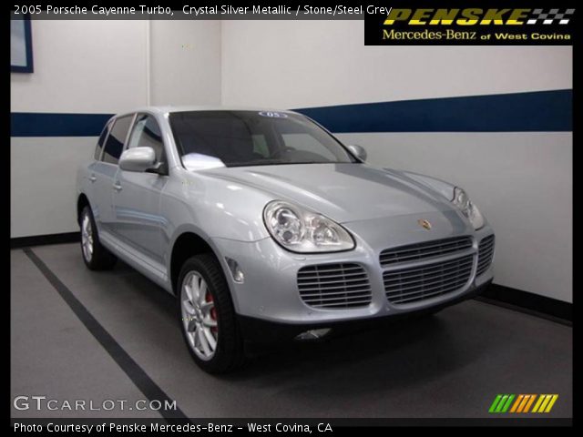 2005 Porsche Cayenne Turbo in Crystal Silver Metallic