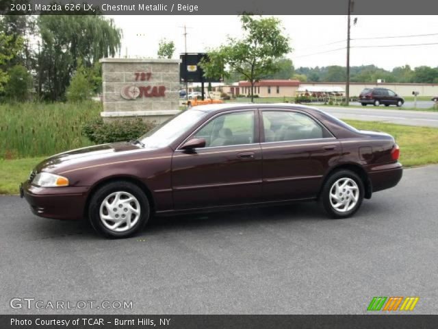 2001 Mazda 626 LX in Chestnut Metallic