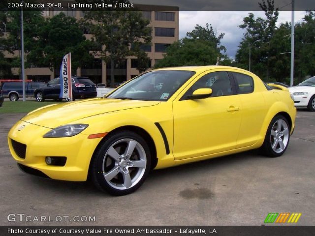 2004 Mazda RX-8  in Lightning Yellow
