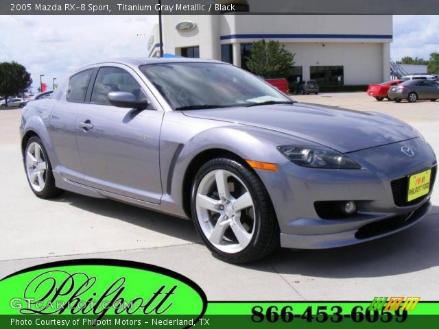 2005 Mazda RX-8 Sport in Titanium Gray Metallic