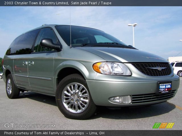 2003 Chrysler Town & Country Limited in Satin Jade Pearl
