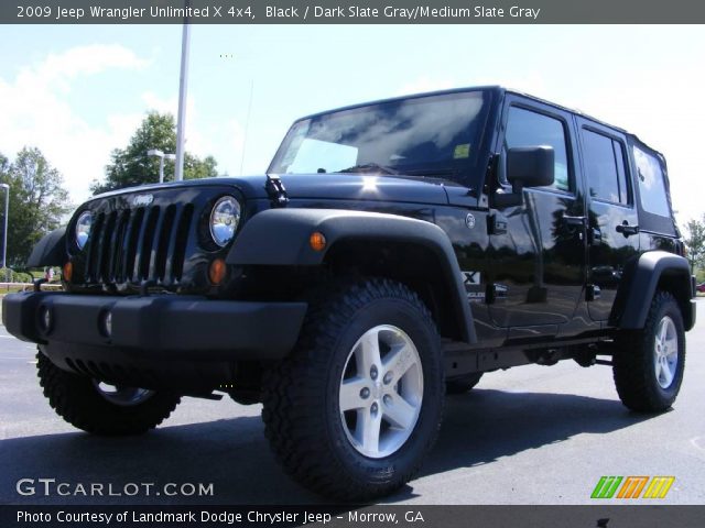 2009 Jeep Wrangler Unlimited X 4x4 in Black
