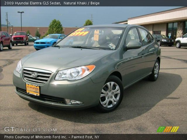 2009 Hyundai Elantra GLS Sedan in Natural Khaki