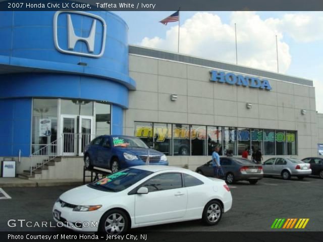 2007 Honda Civic LX Coupe in Taffeta White