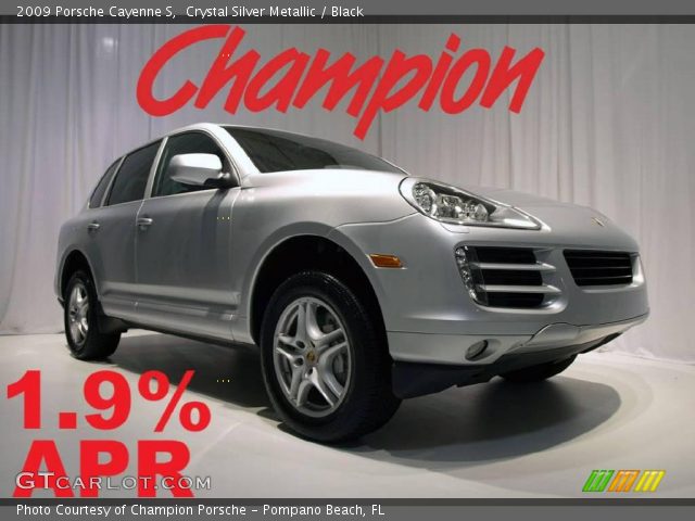 2009 Porsche Cayenne S in Crystal Silver Metallic