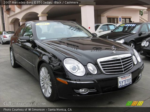 2007 Mercedes-Benz E 350 Sedan in Black