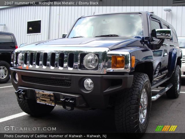 2007 Hummer H3  in Midnight Blue Metallic