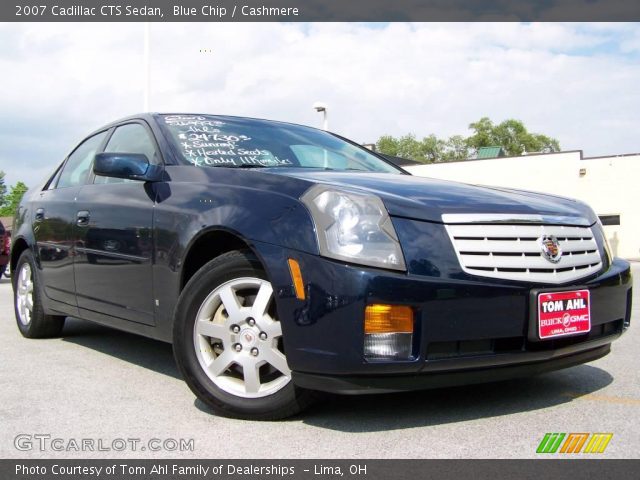 2007 Cadillac CTS Sedan in Blue Chip