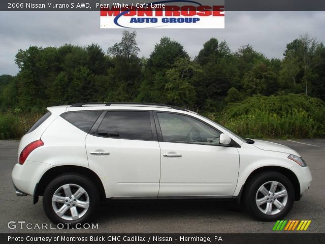 2006 Nissan Murano S AWD in Pearl White