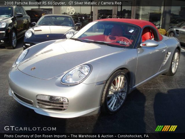 2008 Porsche Boxster RS 60 Spyder in GT Silver Metallic