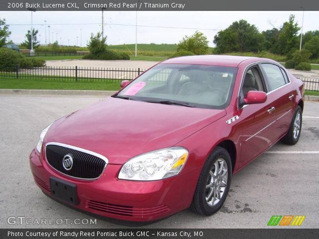 2006 Buick Lucerne CXL in Crimson Red Pearl