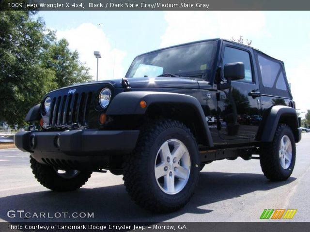 2009 Jeep Wrangler X 4x4 in Black