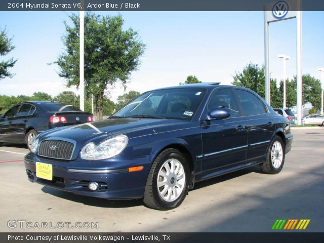 2004 Hyundai Sonata V6 in Ardor Blue