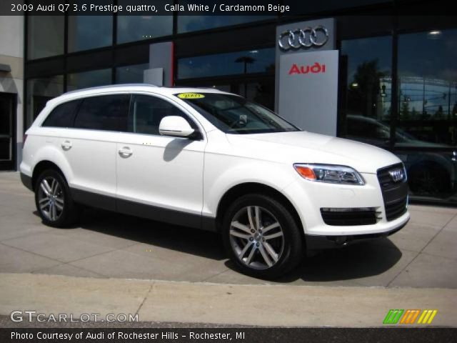 2009 Audi Q7 3.6 Prestige quattro in Calla White