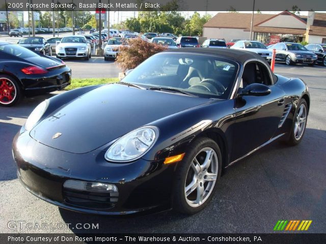2005 Porsche Boxster  in Basalt Black Metallic