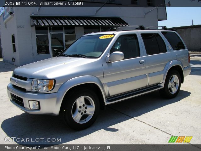 2003 Infiniti QX4  in Brilliant Silver