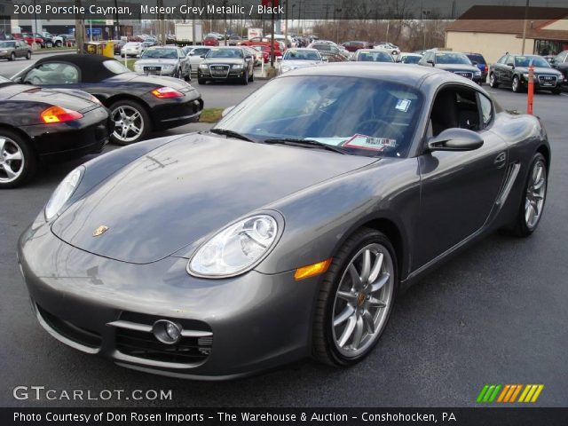 2008 Porsche Cayman  in Meteor Grey Metallic