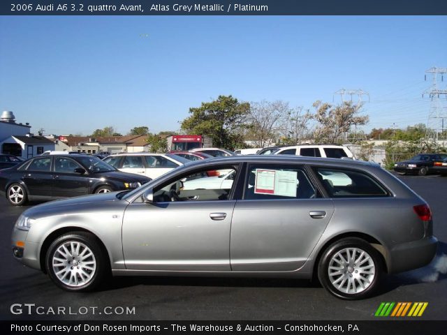 2006 Audi A6 3.2 quattro Avant in Atlas Grey Metallic