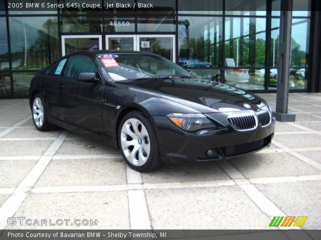 2005 BMW 6 Series 645i Coupe in Jet Black