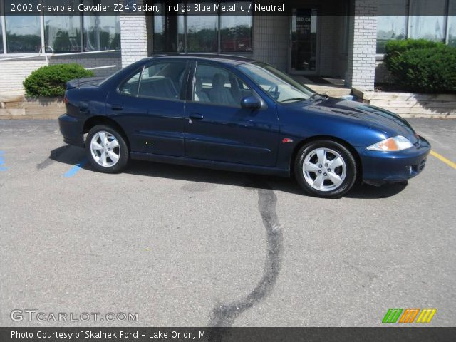 2002 Chevrolet Cavalier Z24 Sedan in Indigo Blue Metallic