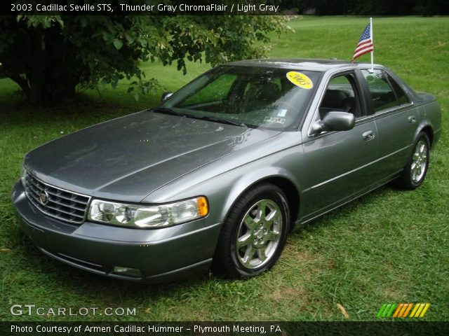 2003 Cadillac Seville STS in Thunder Gray ChromaFlair