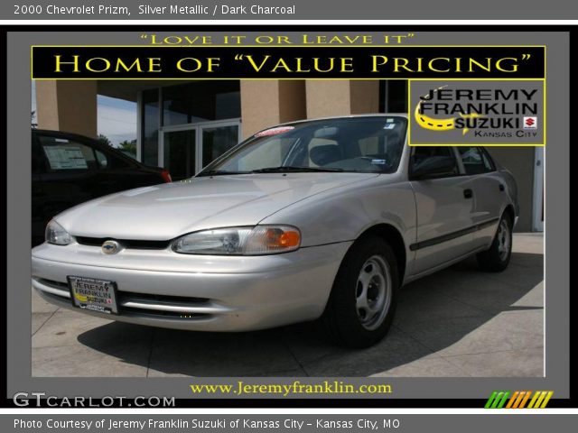 2000 Chevrolet Prizm  in Silver Metallic