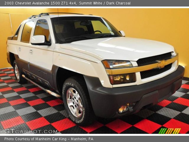 2003 Chevrolet Avalanche 1500 Z71 4x4 in Summit White