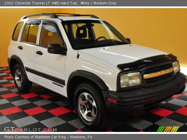 2002 Chevrolet Tracker LT 4WD Hard Top in White