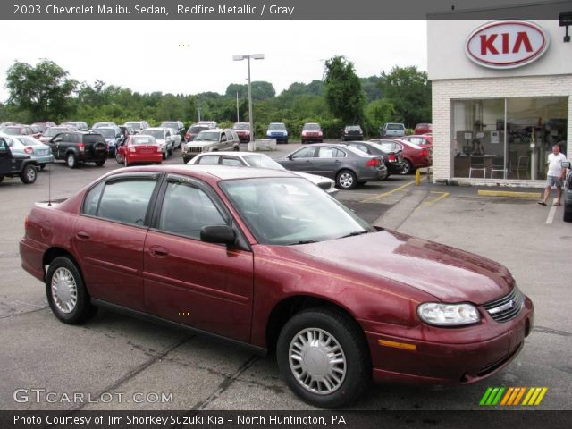 2003 Chevrolet Malibu Sedan in Redfire Metallic