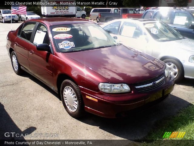 2001 Chevrolet Malibu Sedan in Monterey Maroon Metallic
