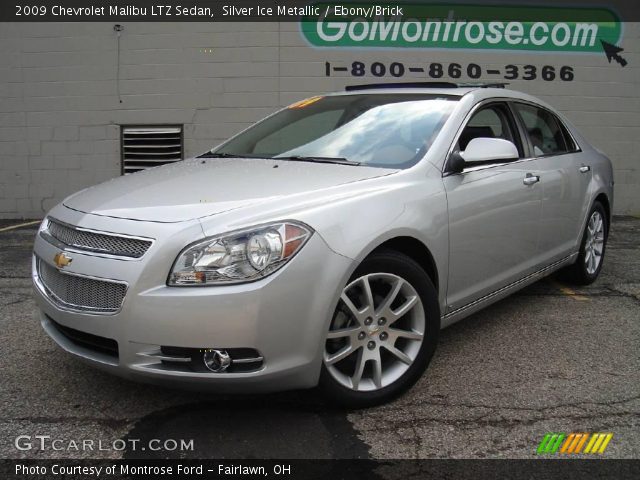 2009 Chevrolet Malibu LTZ Sedan in Silver Ice Metallic