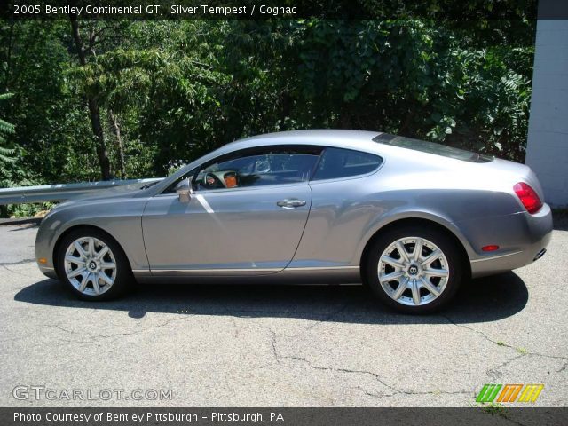 2005 Bentley Continental GT  in Silver Tempest