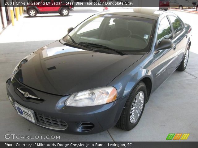 2001 Chrysler Sebring LX Sedan in Steel Blue Pearlcoat